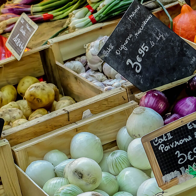 Au marché provençal